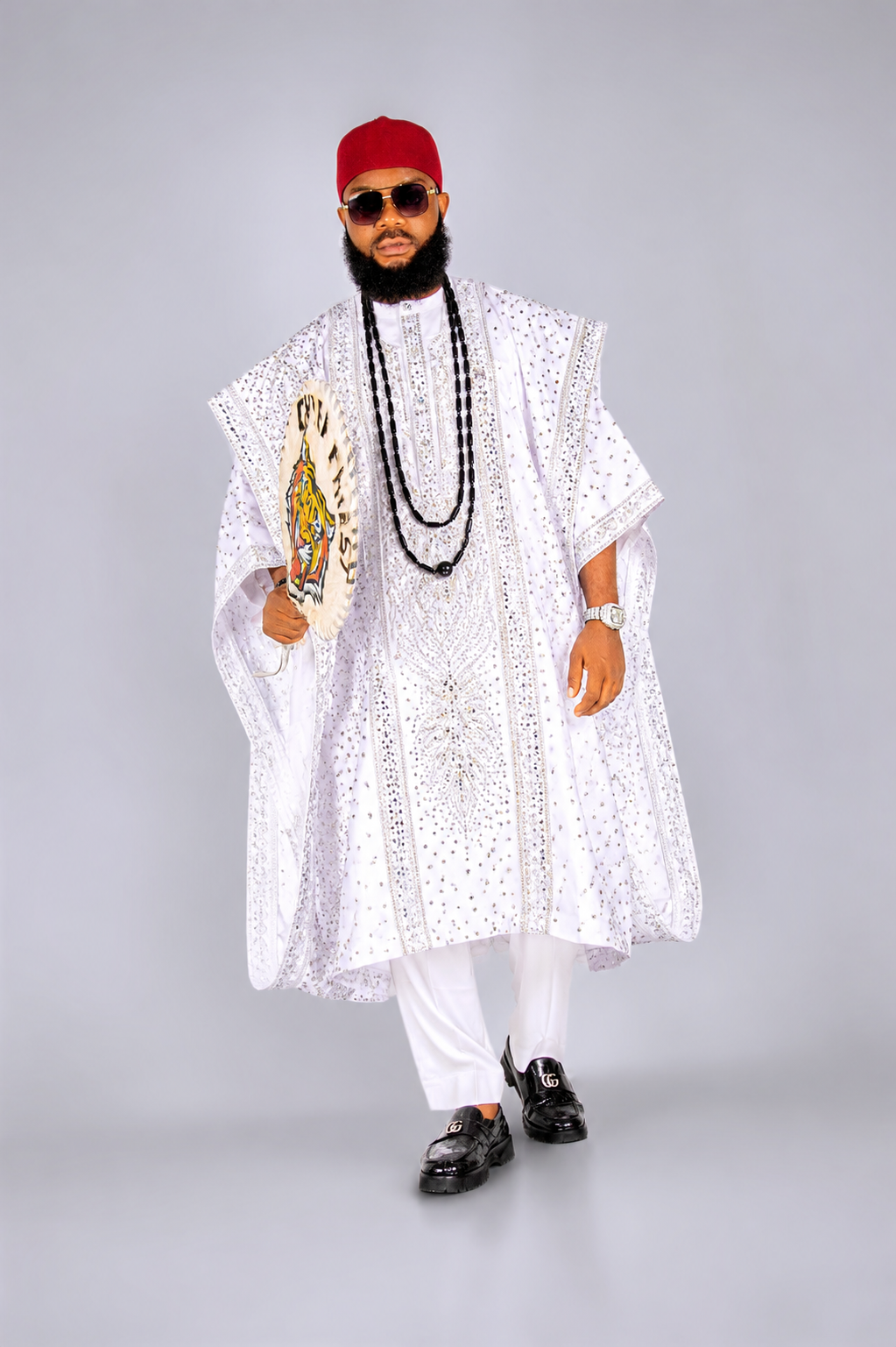 White Agbada